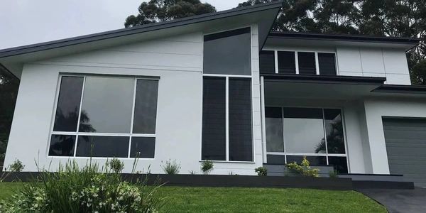 modern home in terrigal tinted for privacy and heat reduction by Walkers Window Tinting