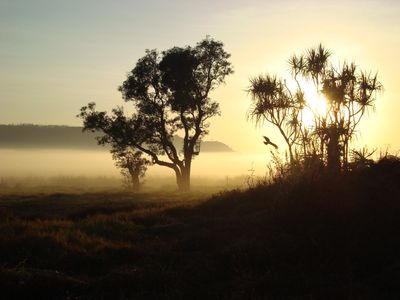 Gunbalanya scene on the land
