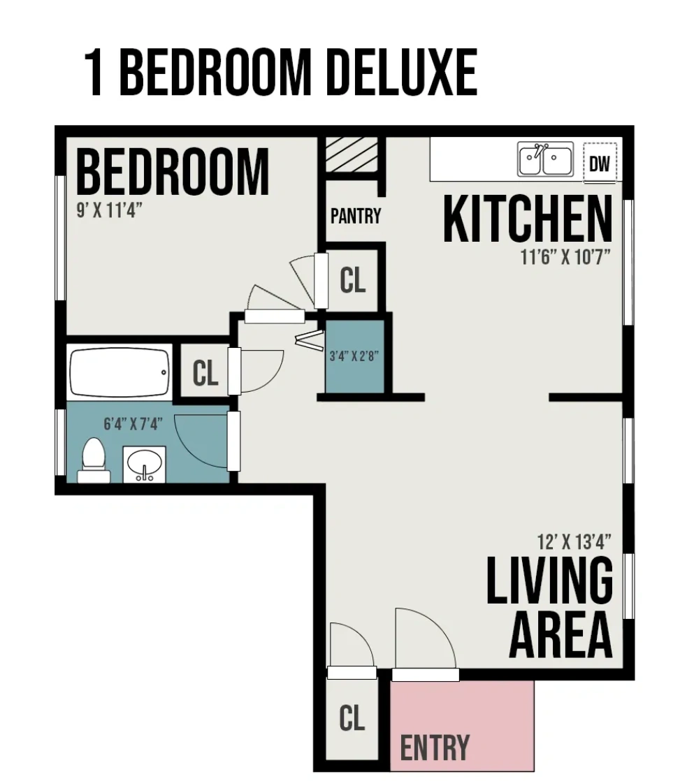 Beautiful 1 bedroom apartment