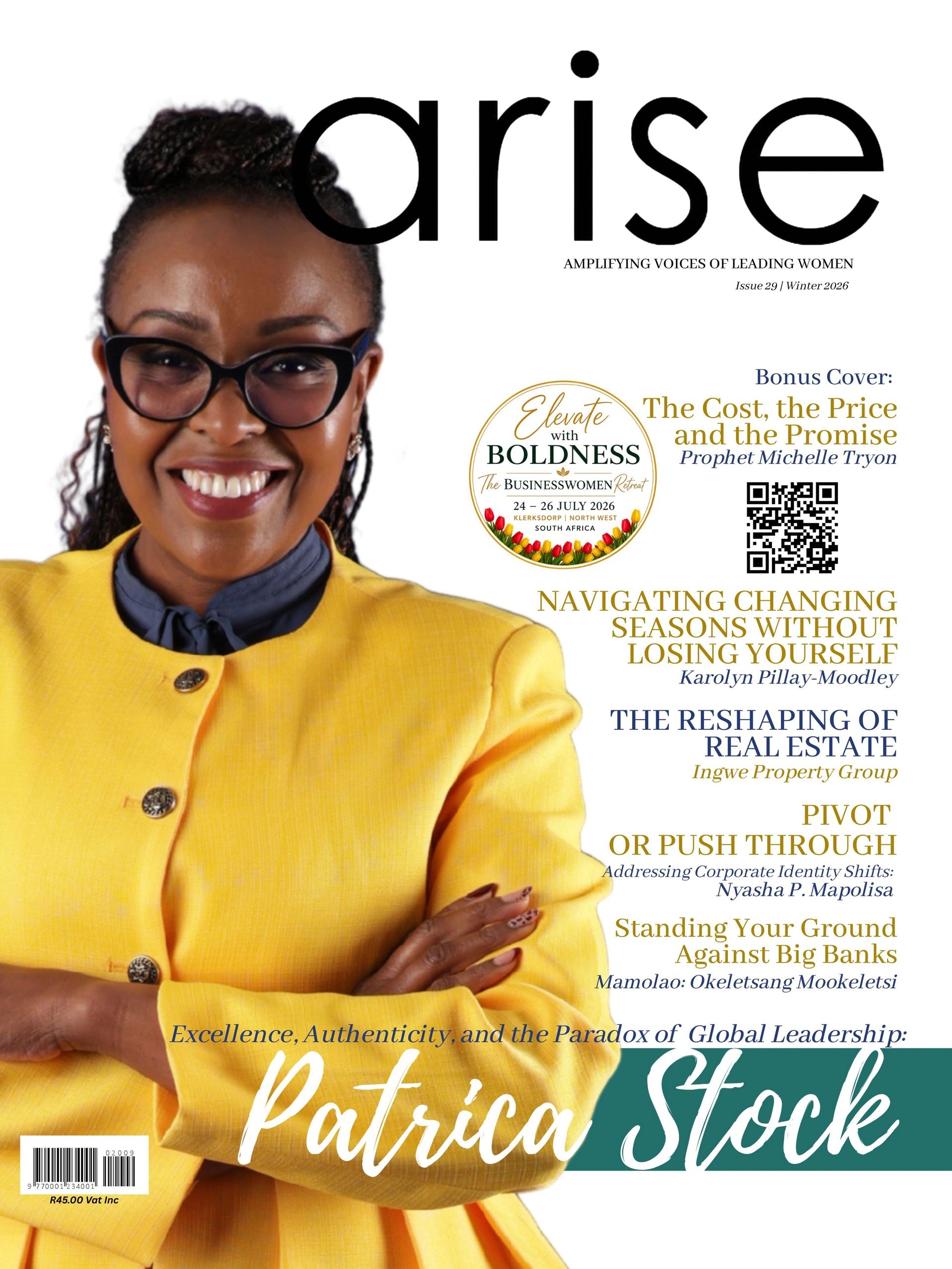 arise Magazine Winter Issue.