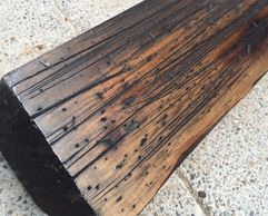 Fireplace mantel beam