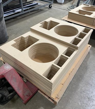 MDF Speaker Parts