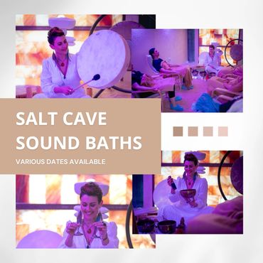Experience ultimate relaxation in SA's only Himalayan Salt Cave with our salt cave sound journeys.