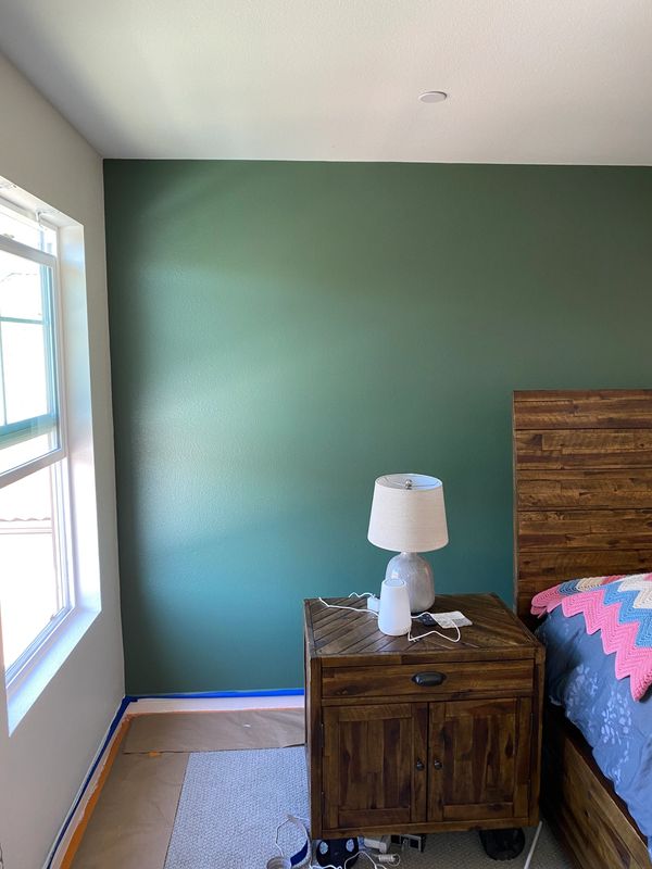 Accent wall painting 