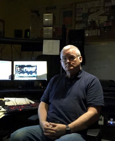 Tim Dees in his office.