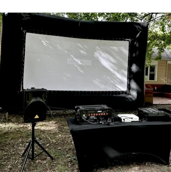 15 foot inflatable screen