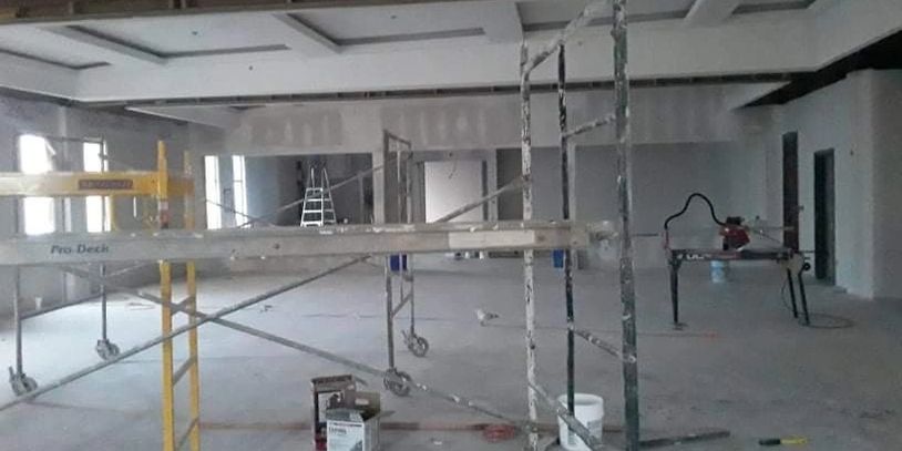 Commercial Post Construction Cleanup - Painting