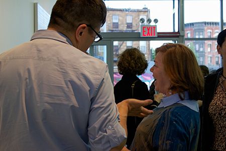 Opening reception, 2014