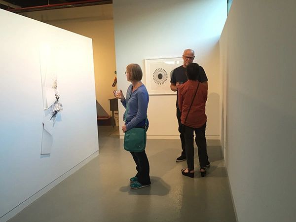 Opening reception, September 11, 2015