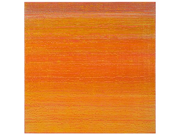 Joanne Mattera, Silk Road 459, 2019, 18×18"