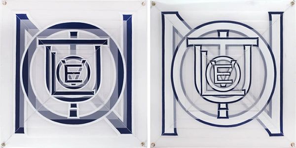 Joe Amrhein, Evolution (diptych), 2014