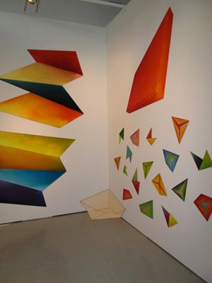 SELECT Art Fair, booth view
