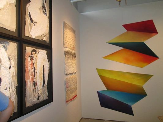 SELECT Art Fair, booth view