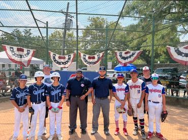 Prior to calling a game with my partner and the Massapequa 2022 Metro Champs.
