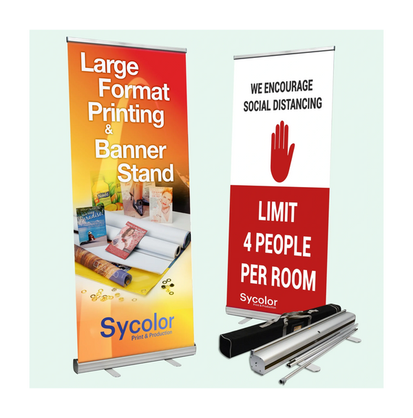 RETRACTABLE BANNER STANDS