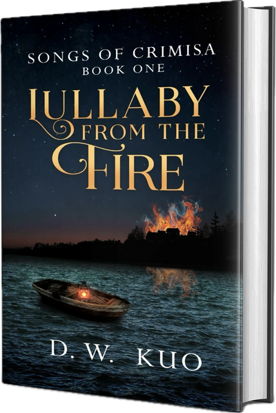 Book cover of Lullaby from the Fire book one