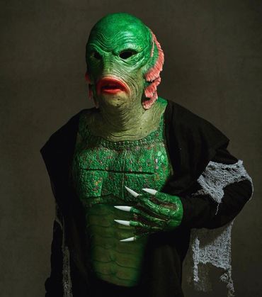 Full body Creature from the black lagoon designed by Heather Benson