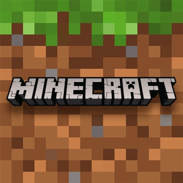 Minecraft Grass Block Title Screen