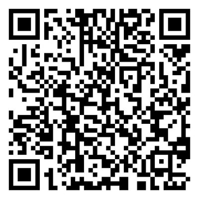 A black and white QR code on a white background.