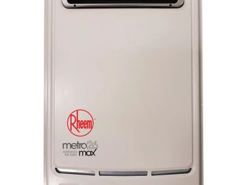 Rheem Metro Instant Hot Water System. Instant water heater powered by Natural Gas or LPG.