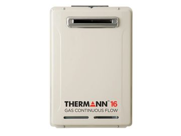 Thermann Instant Hot Water System. Instant water heater powered by Natural Gas or LPG.