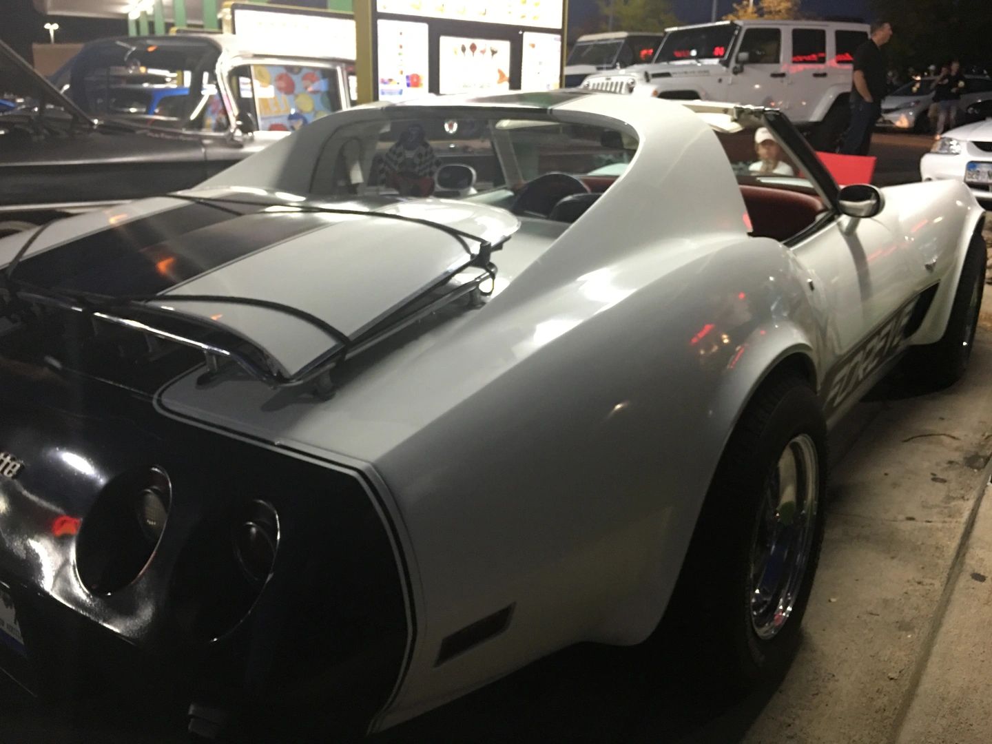 The Fully Restored 1977 Corvette that was Built for the Film 'Wings' to be Driven by F8C Melody