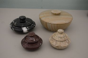 Mixed Marble jars