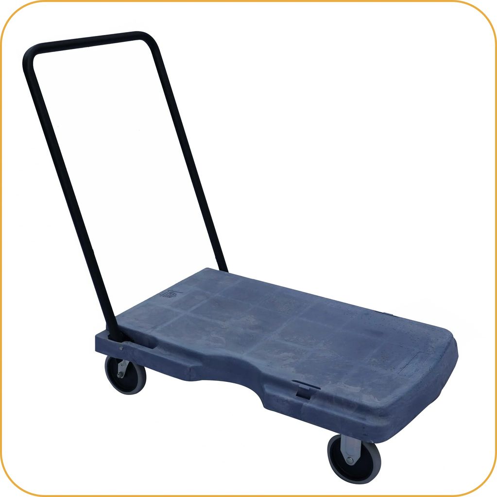 Plastic cart, moving dolly, Plastic Dolly, Heavy Duty Dolly, Transport Roller, Transport Trolley

