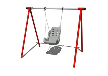 1.8m high 1 bay 1 Mirage Inclusive Seat Swing with Anti-Wrap Bearings

