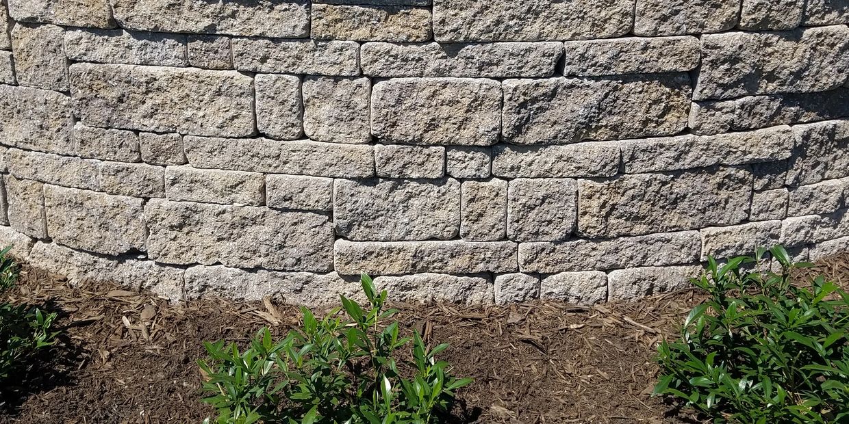 Retaining wall in Raleigh, NC