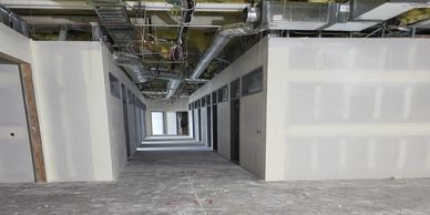 Demolition and remodel of 33,000 sq ft office space