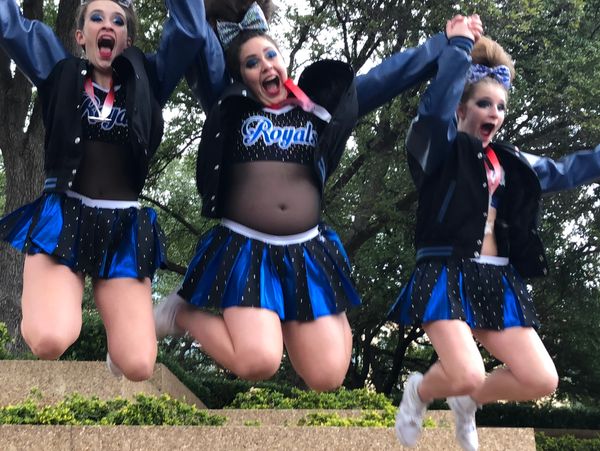 Uniform reveal at Texas Royals Cheer! Can't wait to see these on the mat at  our first competition!, By Texas Royals Cheer