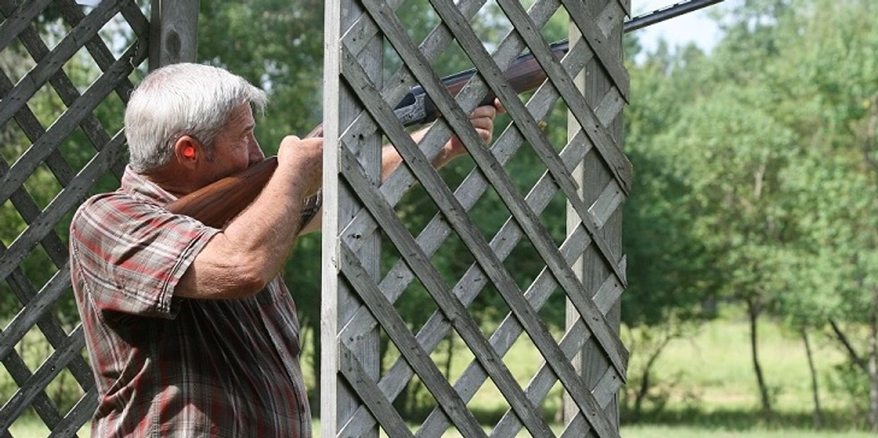 Skeet shooting in Louisiana 