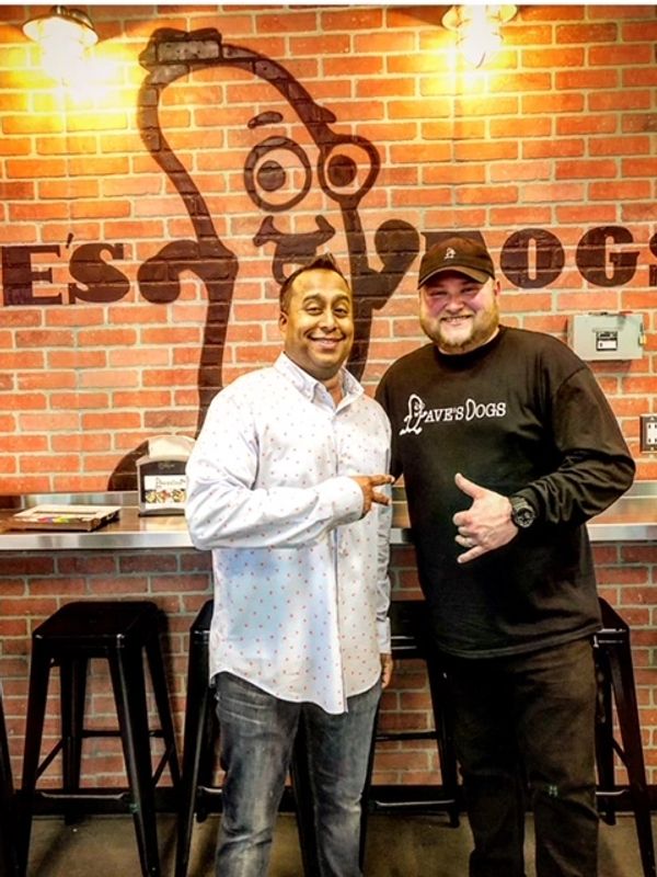 Ali Khan and Dave 