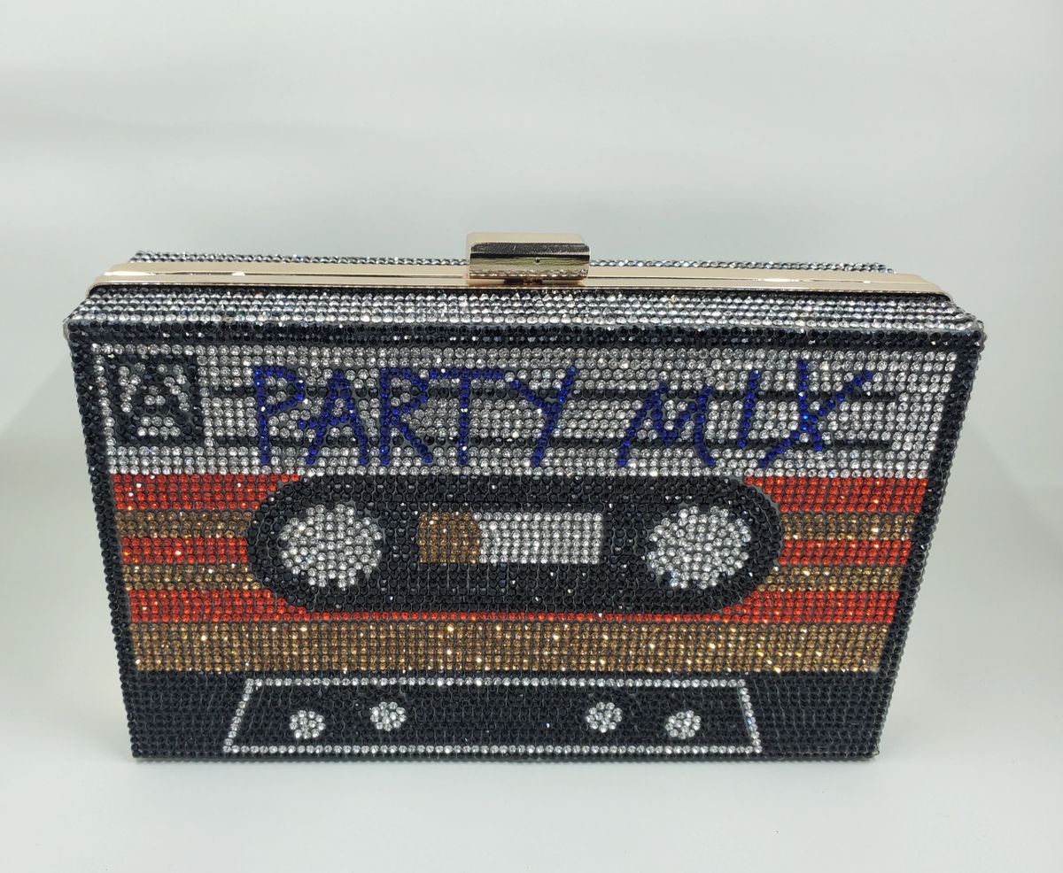 Party Mix Cassette Tape Bag/Clutch
