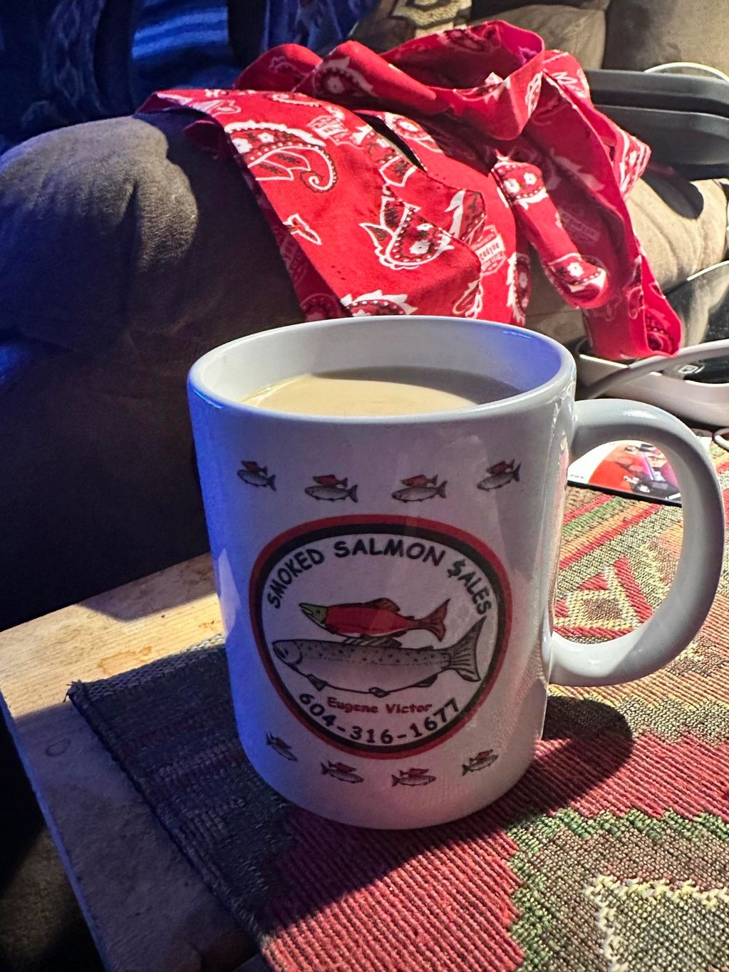 Smoked Salmon $ales coffee mug