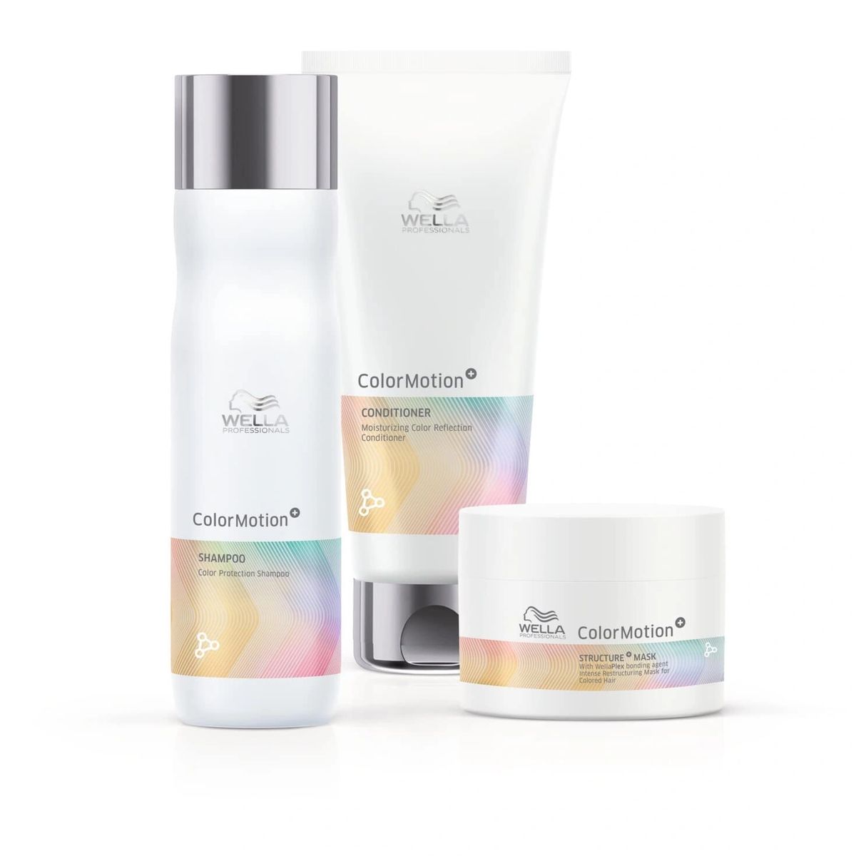 Wella Color Motion Trio ( Shampoo , Conditioner and Mask)