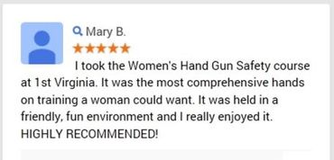 Written review on a mobile screen