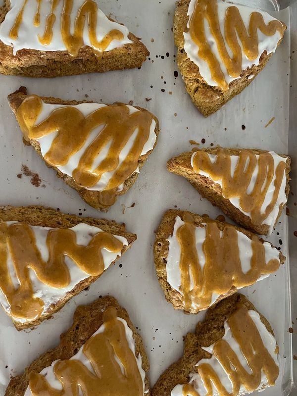 Pumpkin Spice Scone