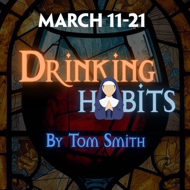 Poster for 'Drinking Habits' event by Tom Smith, March 11-21.