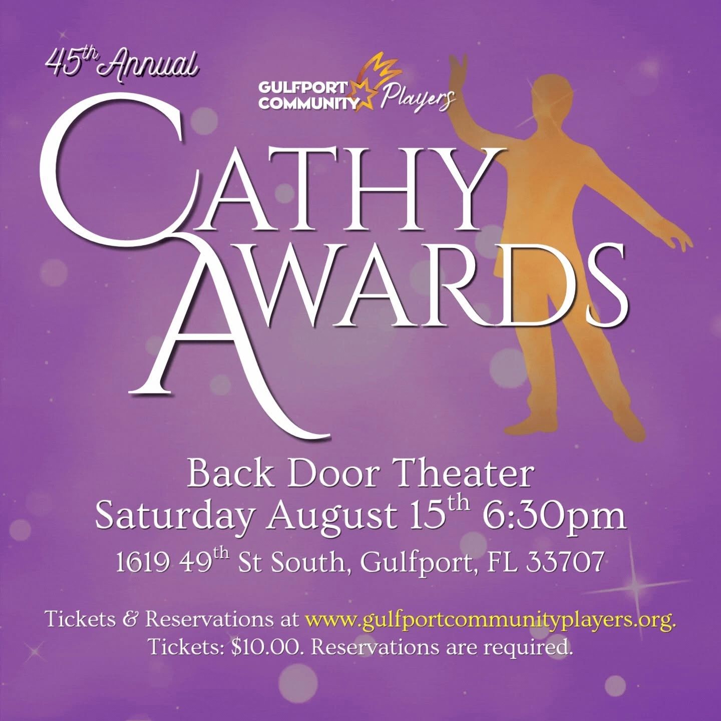 45th Annual Cathy Awards event poster.