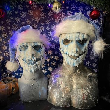 Scary Christmas Masks