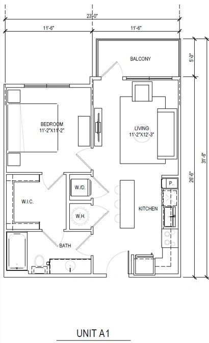 1-Bedroom Apartment Home