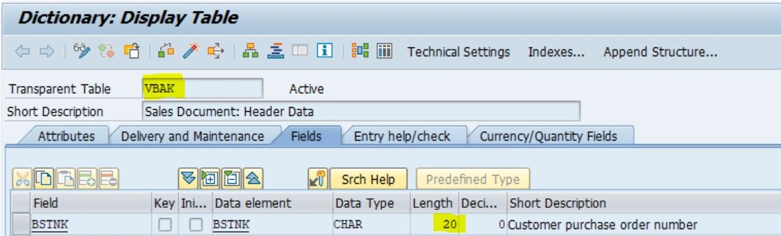 Significance of Customer PO number in SAP
