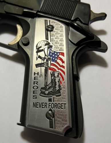 Laser Engraved Pistol