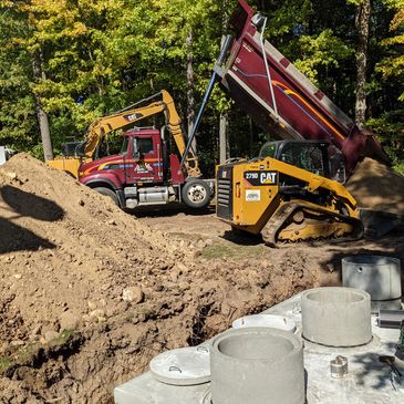 Septic System jobsite