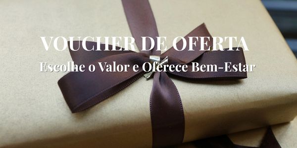 Voucher de Oferta — cartão presente digital de bem-estar para escolher o valor