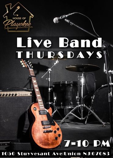Live music each and every Thursday night at House Of Playokee starting at 7 PM