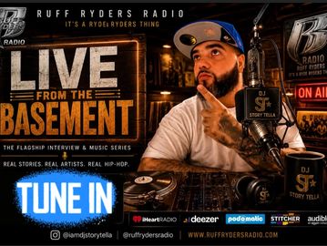 Live hip-hop radio interview with DJ Story Tella.