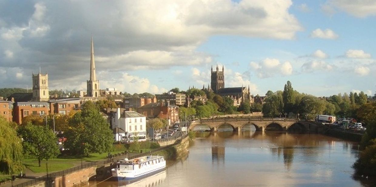 River Severn, Central Worcester